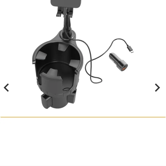Travel wireless charger and cup holder